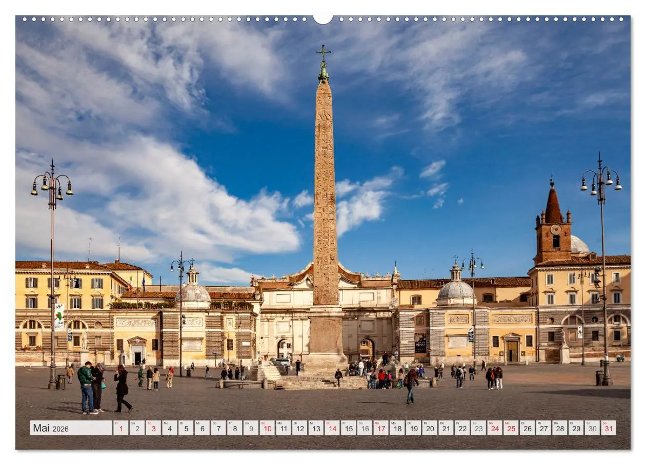 Bild: 9783457269947 | Italien - Rom (Wandkalender 2026 DIN A2 quer), CALVENDO Monatskalender