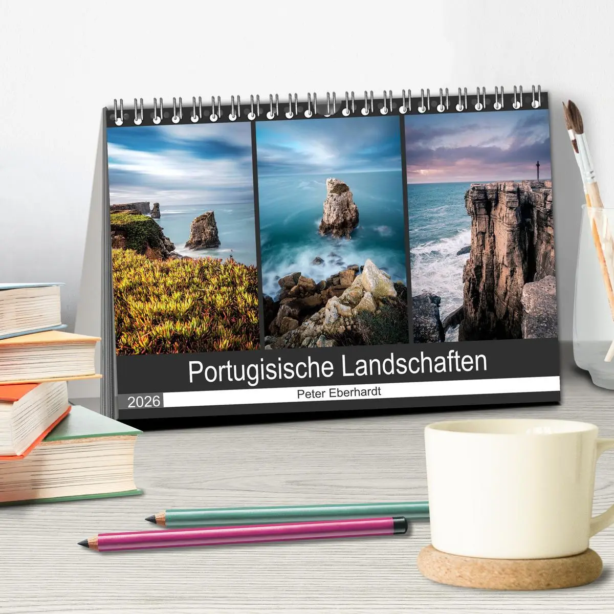 Bild: 9783457889947 | Portugisische Landschaften (Tischkalender 2026 DIN A5 quer),...