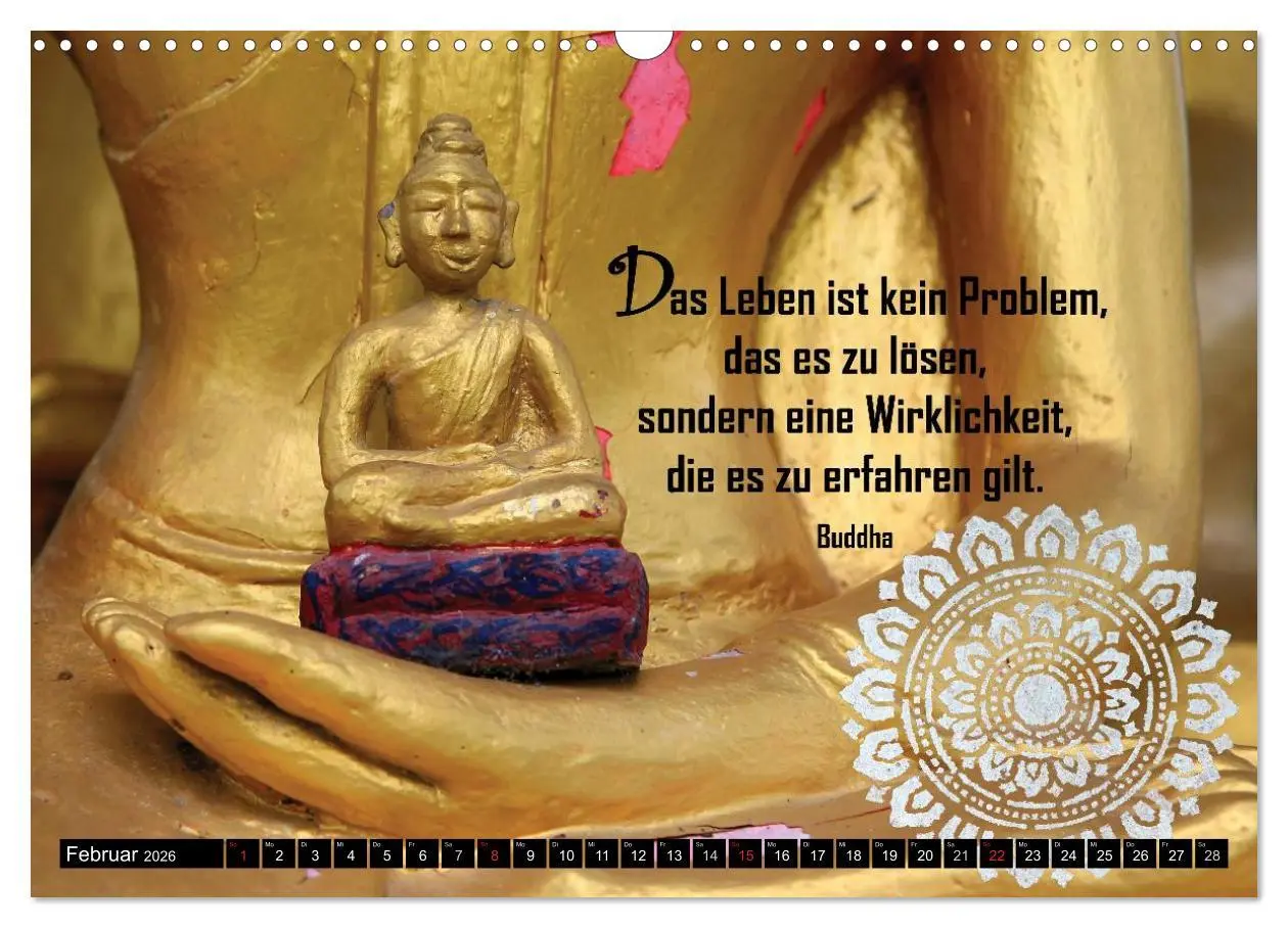 Bild: 9783516119947 | Spirituelles aus Asien - Weisheiten 2026 (Wandkalender 2026 DIN A3...