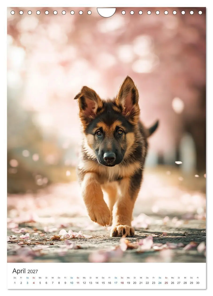 Bild: 9783516809947 | Seelenblick Schäferhund (Wandkalender 2027 DIN A4 hoch), CALVENDO...
