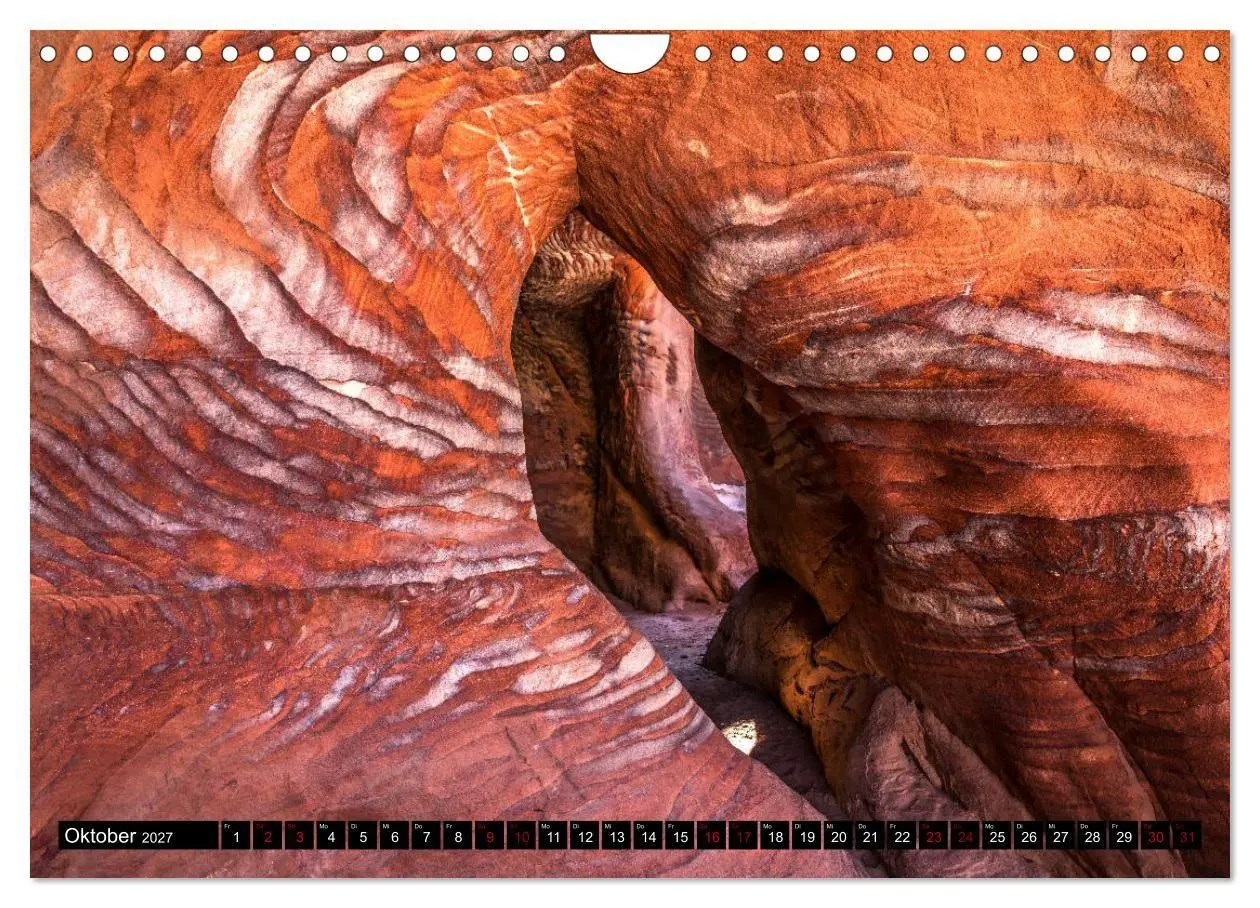 Bild: 9783569689947 | Petra - Jordanien (Wandkalender 2027 DIN A4 quer), CALVENDO...