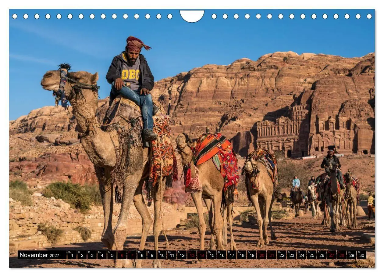 Bild: 9783569689947 | Petra - Jordanien (Wandkalender 2027 DIN A4 quer), CALVENDO...