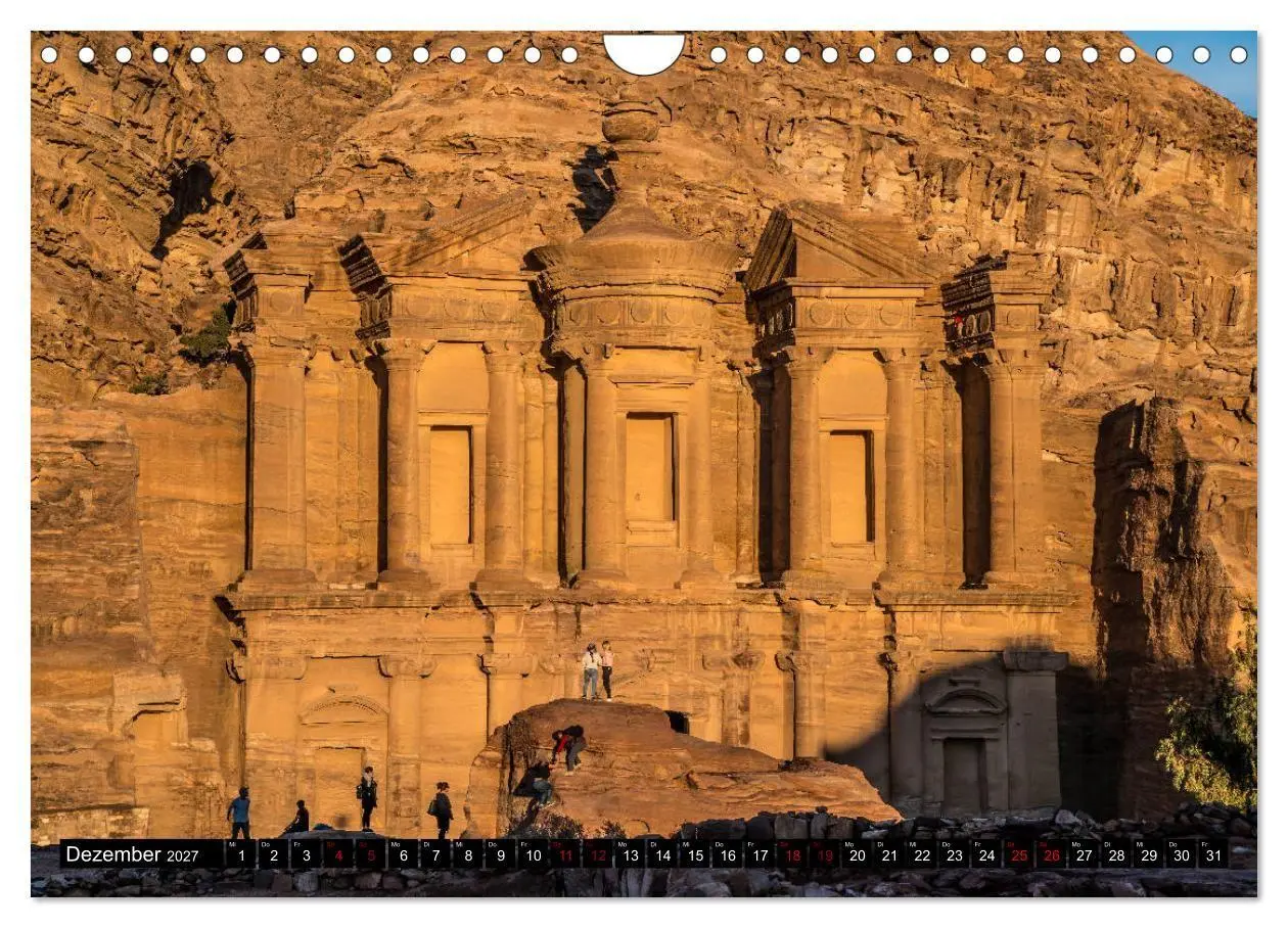 Bild: 9783569689947 | Petra - Jordanien (Wandkalender 2027 DIN A4 quer), CALVENDO...