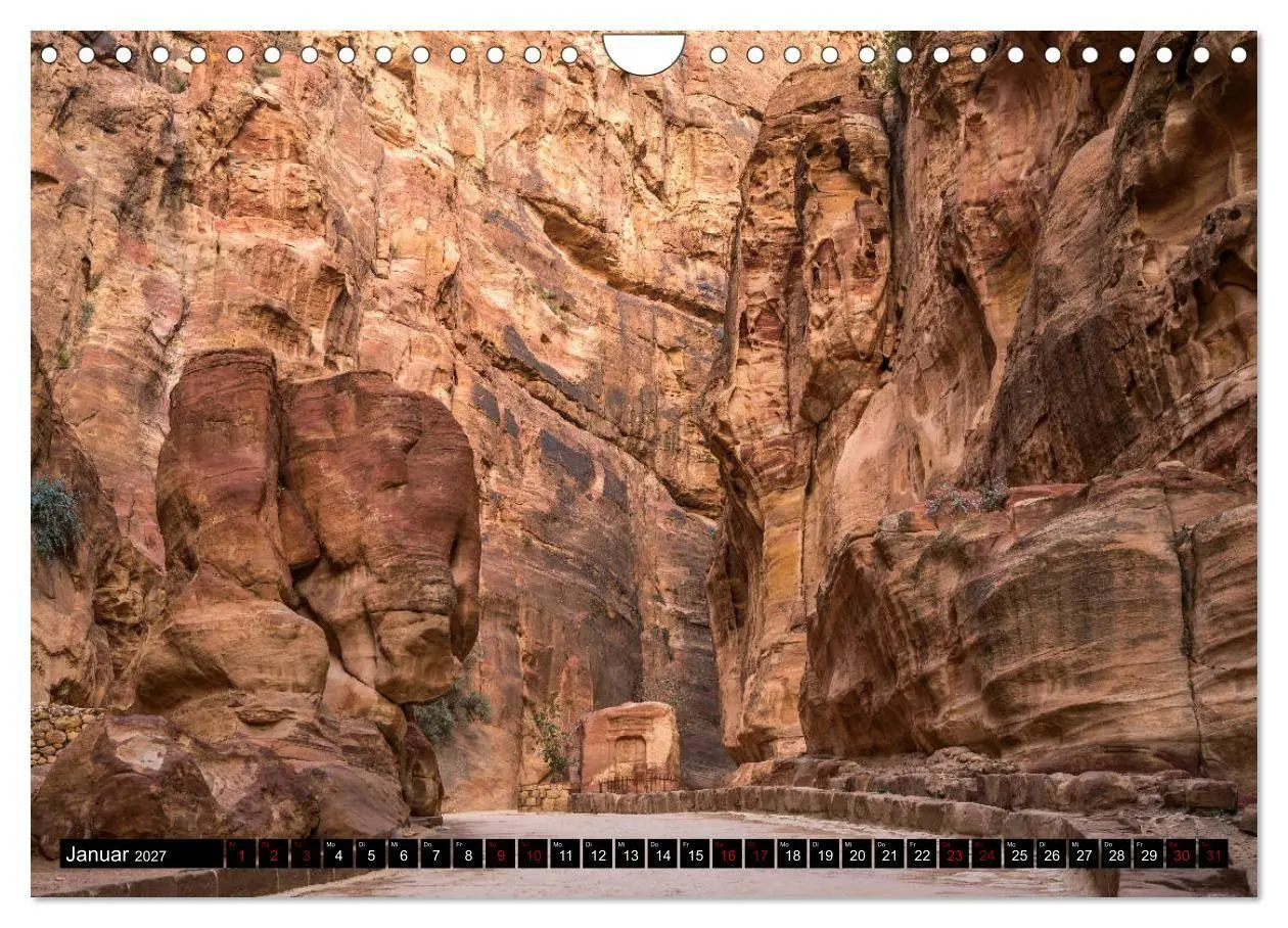 Bild: 9783569689947 | Petra - Jordanien (Wandkalender 2027 DIN A4 quer), CALVENDO...
