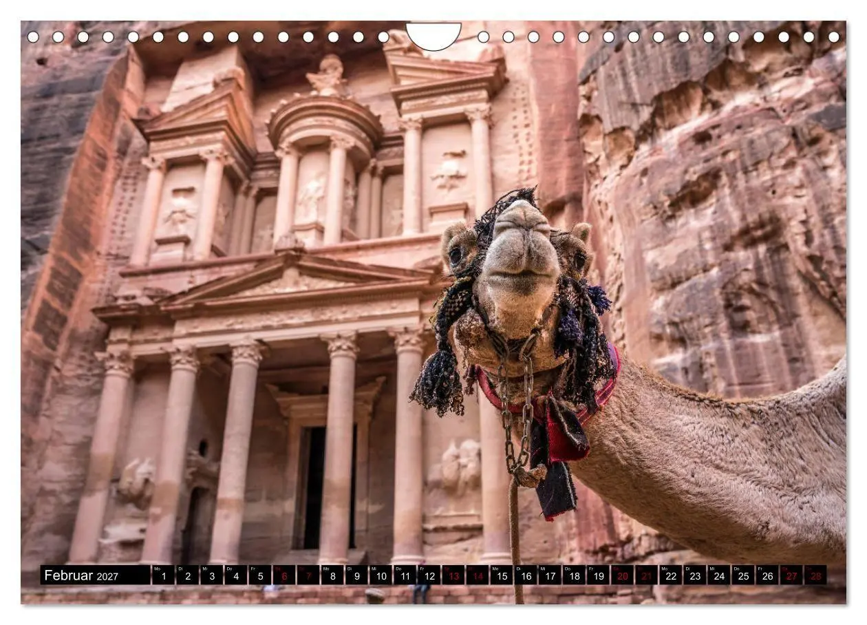 Bild: 9783569689947 | Petra - Jordanien (Wandkalender 2027 DIN A4 quer), CALVENDO...