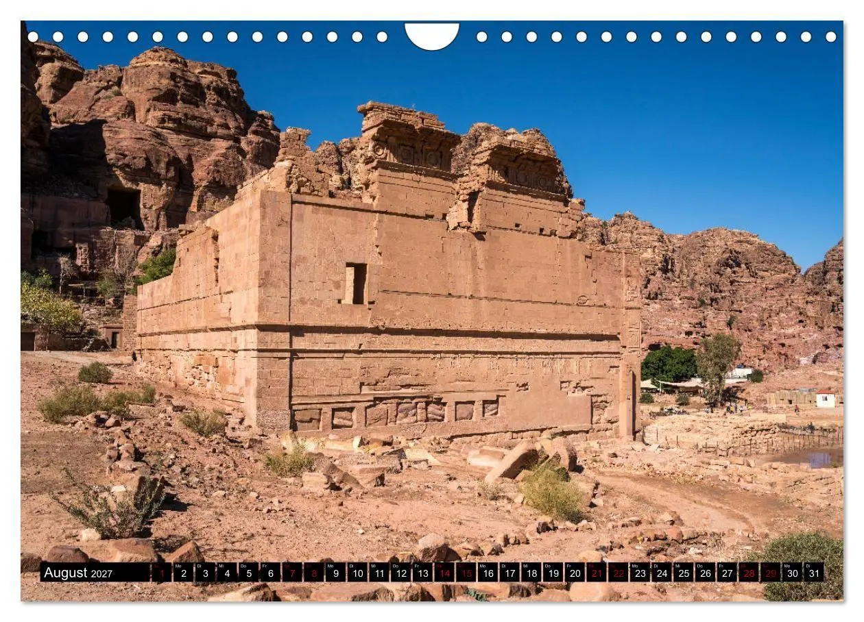 Bild: 9783569689947 | Petra - Jordanien (Wandkalender 2027 DIN A4 quer), CALVENDO...
