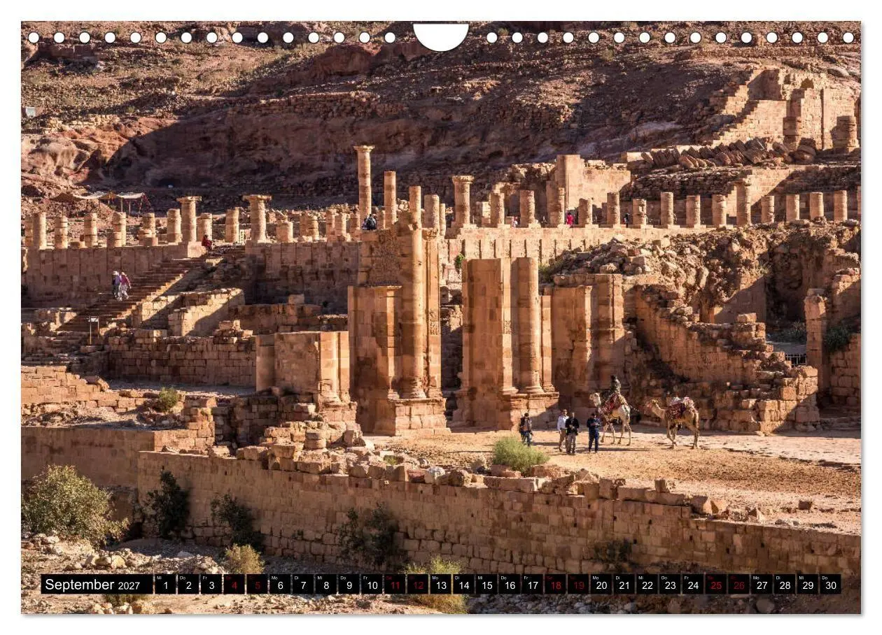 Bild: 9783569689947 | Petra - Jordanien (Wandkalender 2027 DIN A4 quer), CALVENDO...