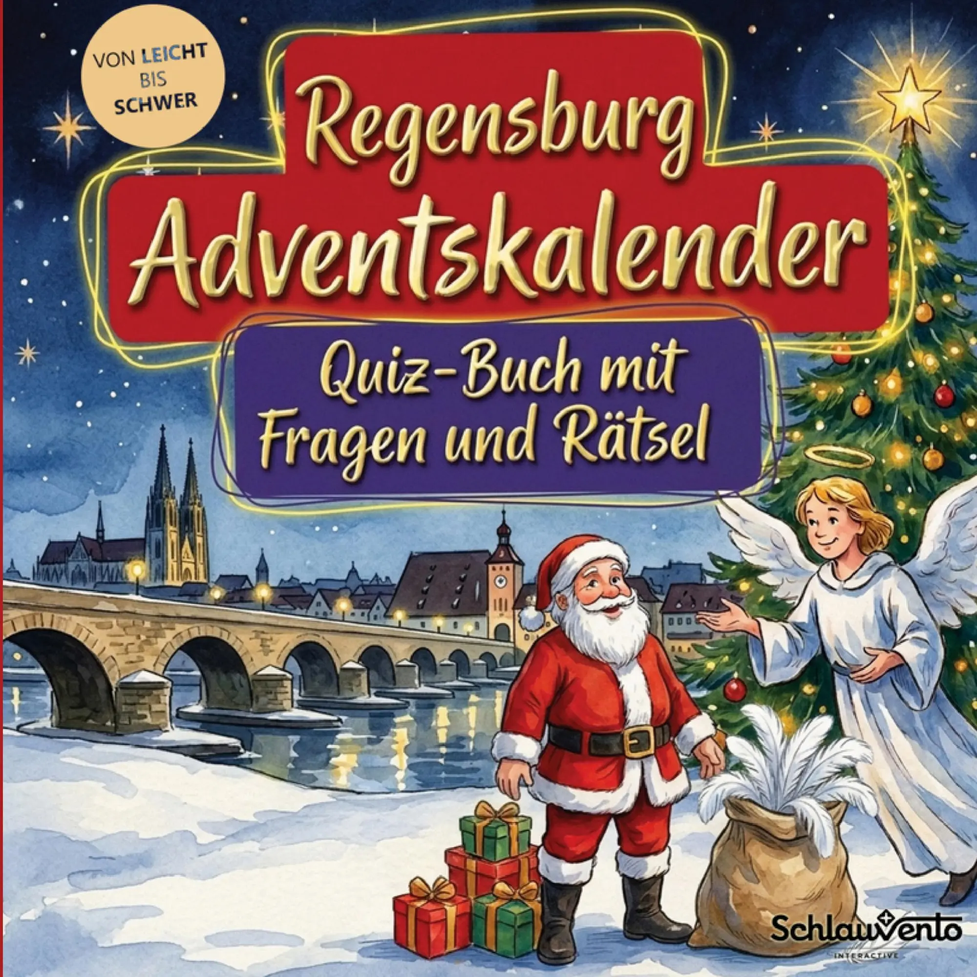 Cover: 9783693199947 | Regensburg-Adventskalender: Quiz-Buch mit Fragen und Rätsel | Buch
