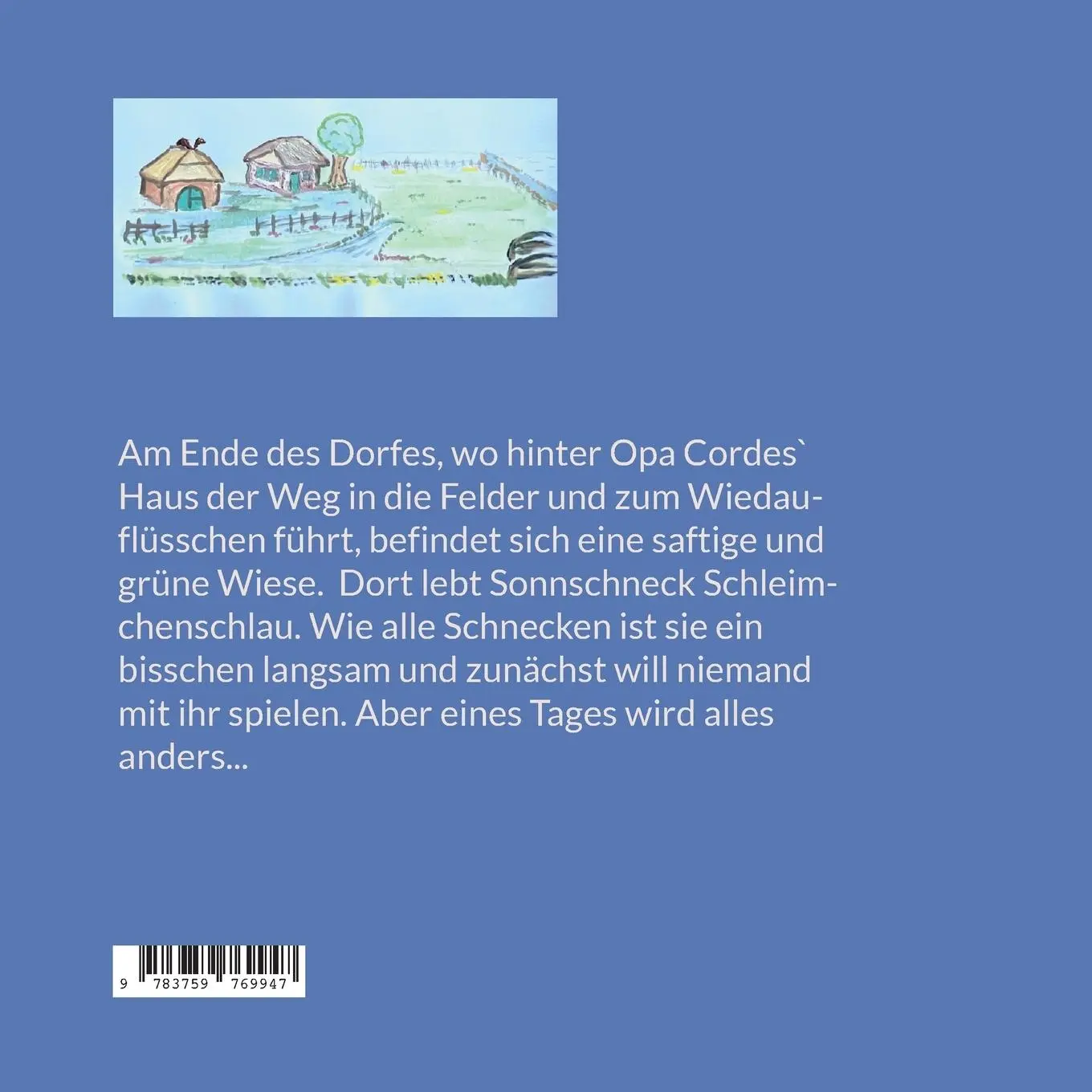 Rückseite: 9783759769947 | Sonnschneck Schleimchenschlau und ihre Freunde | Sonja Schmidt | Buch