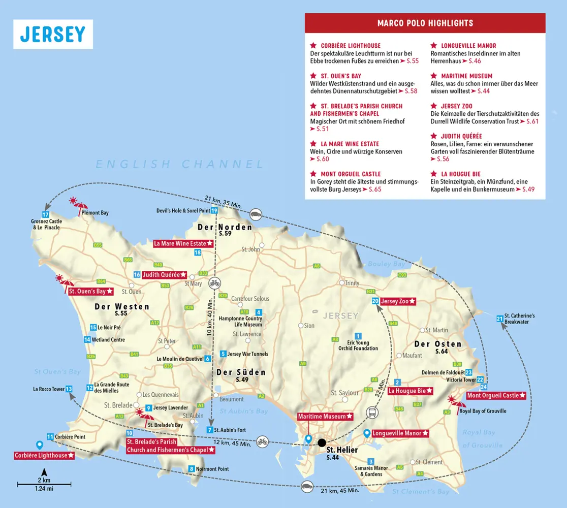 Bild: 9783829749947 | MARCO POLO Reiseführer Kanalinseln, Jersey, Guernsey, Sark, Herm,...