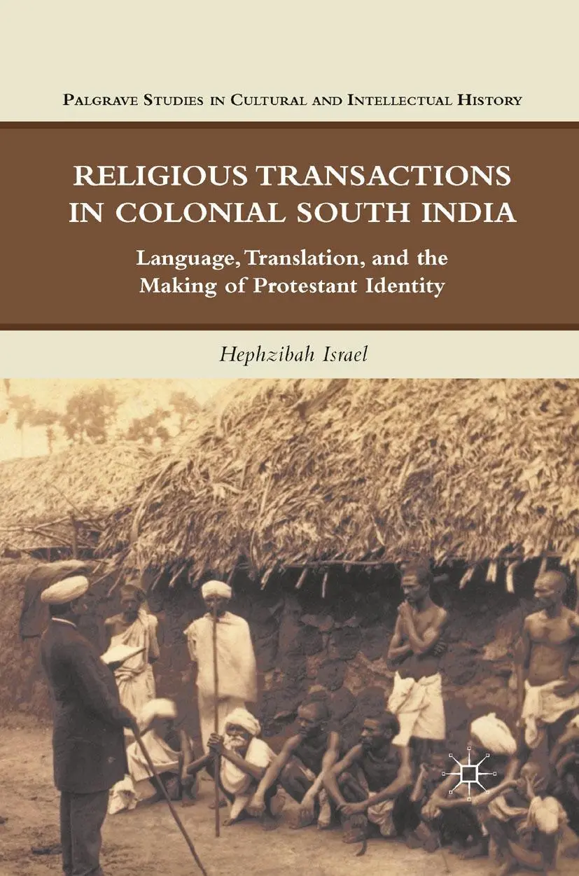 Cover: 9781349290048 | Religious Transactions in Colonial South India | H. Israel | Buch | xv