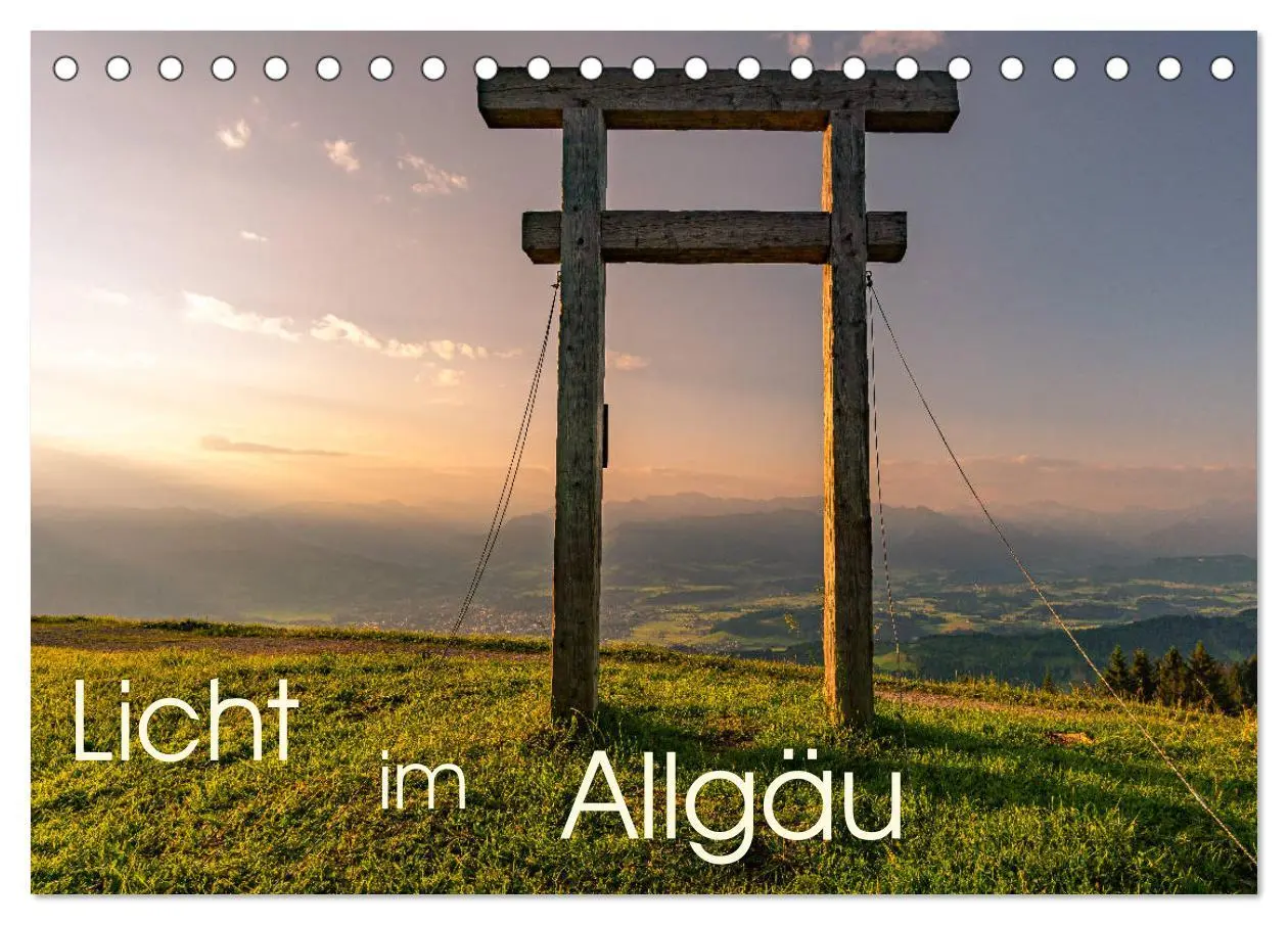Cover: 9783457690048 | Licht im Allgäu - Traumhafte Landschaften (Tischkalender 2026 DIN...