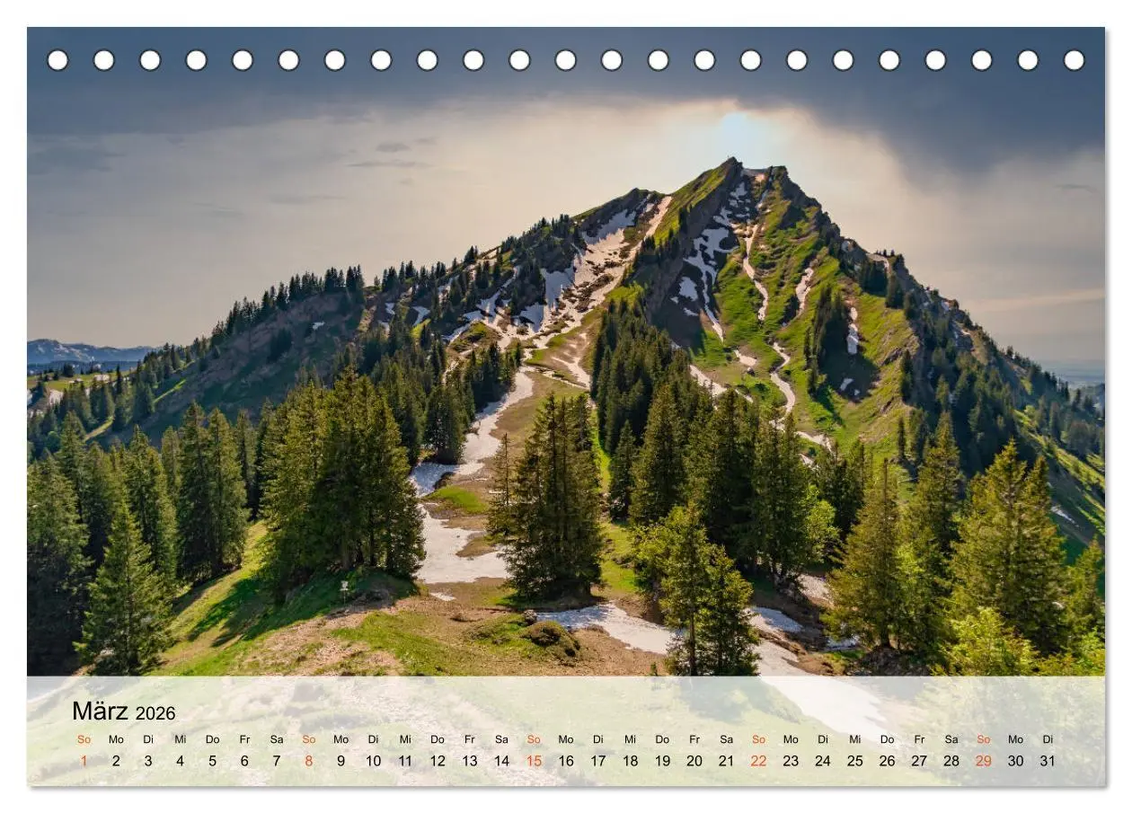 Bild: 9783457690048 | Licht im Allgäu - Traumhafte Landschaften (Tischkalender 2026 DIN...