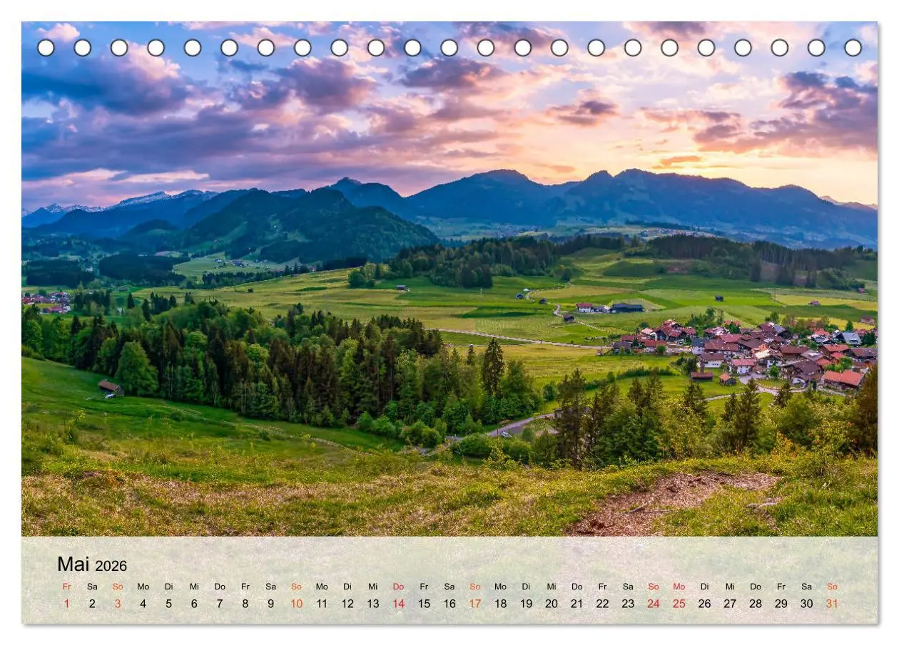 Bild: 9783457690048 | Licht im Allgäu - Traumhafte Landschaften (Tischkalender 2026 DIN...