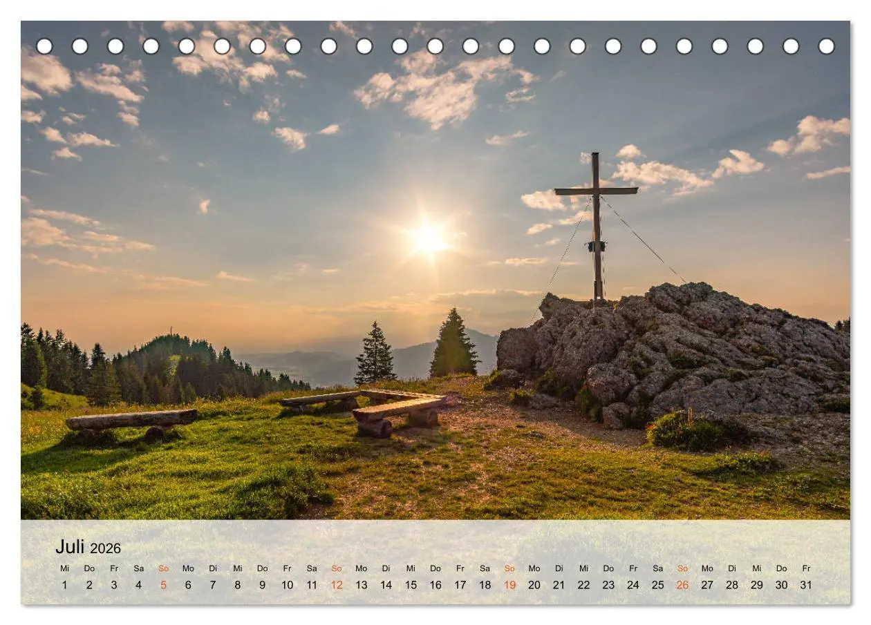 Bild: 9783457690048 | Licht im Allgäu - Traumhafte Landschaften (Tischkalender 2026 DIN...