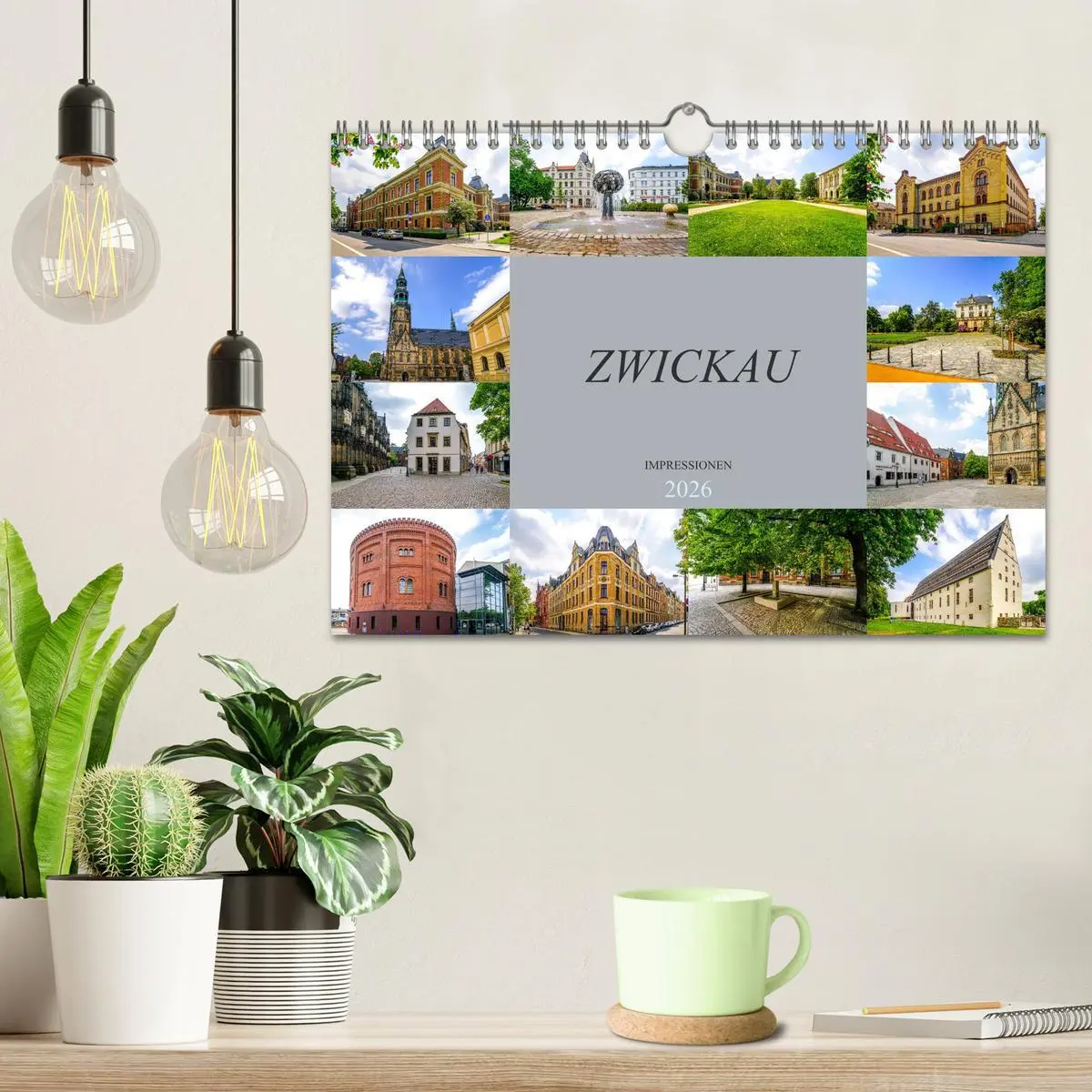 Bild: 9783457830048 | Zwickau Impressionen (Wandkalender 2026 DIN A4 quer), CALVENDO...