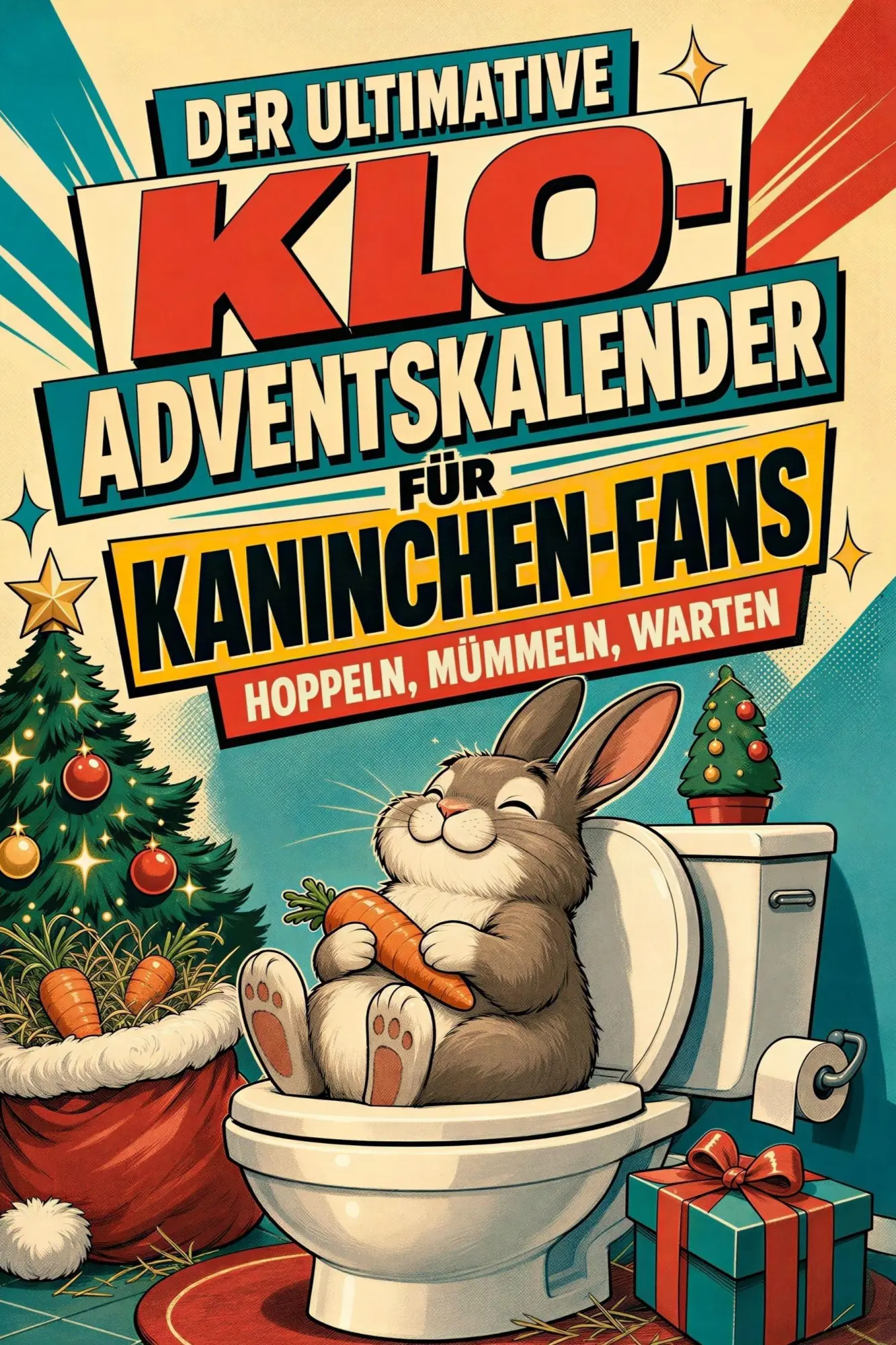 Cover: 9783696110048 | Der ultimative Klo-Adventskalender für Kaninchen-Fans | Klein | Buch