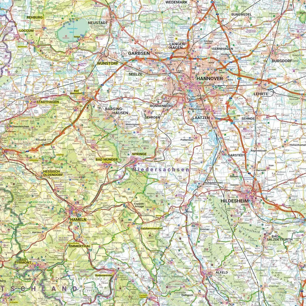 Bild: 9783707920048 | freytag &amp; berndt Freizeitkarte Weserbergland, Erlebnisführer 1:200.000