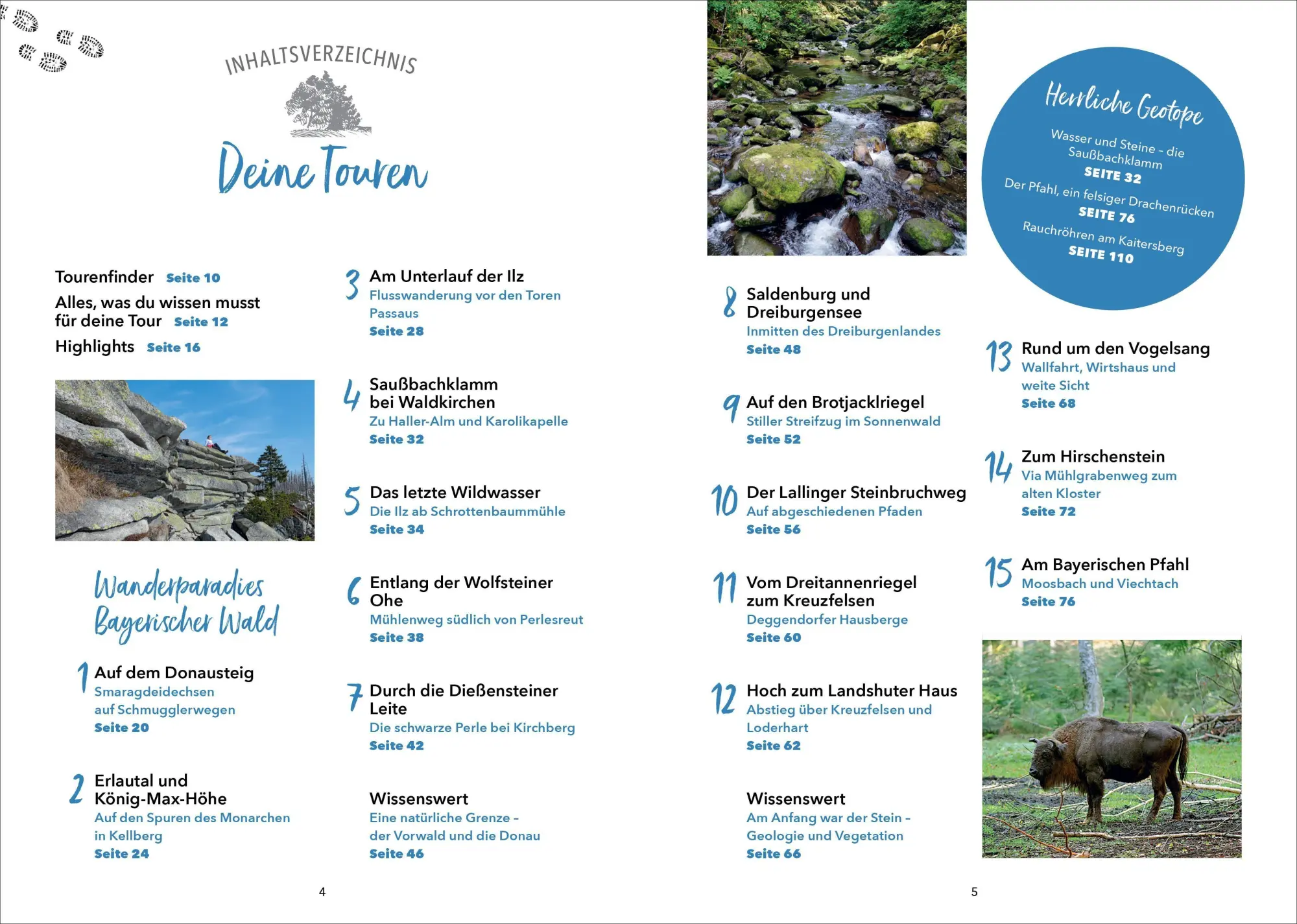 Bild: 9783987030048 | Wanderparadies Bayerischer Wald | Herwig Slezak (u. a.) | Taschenbuch