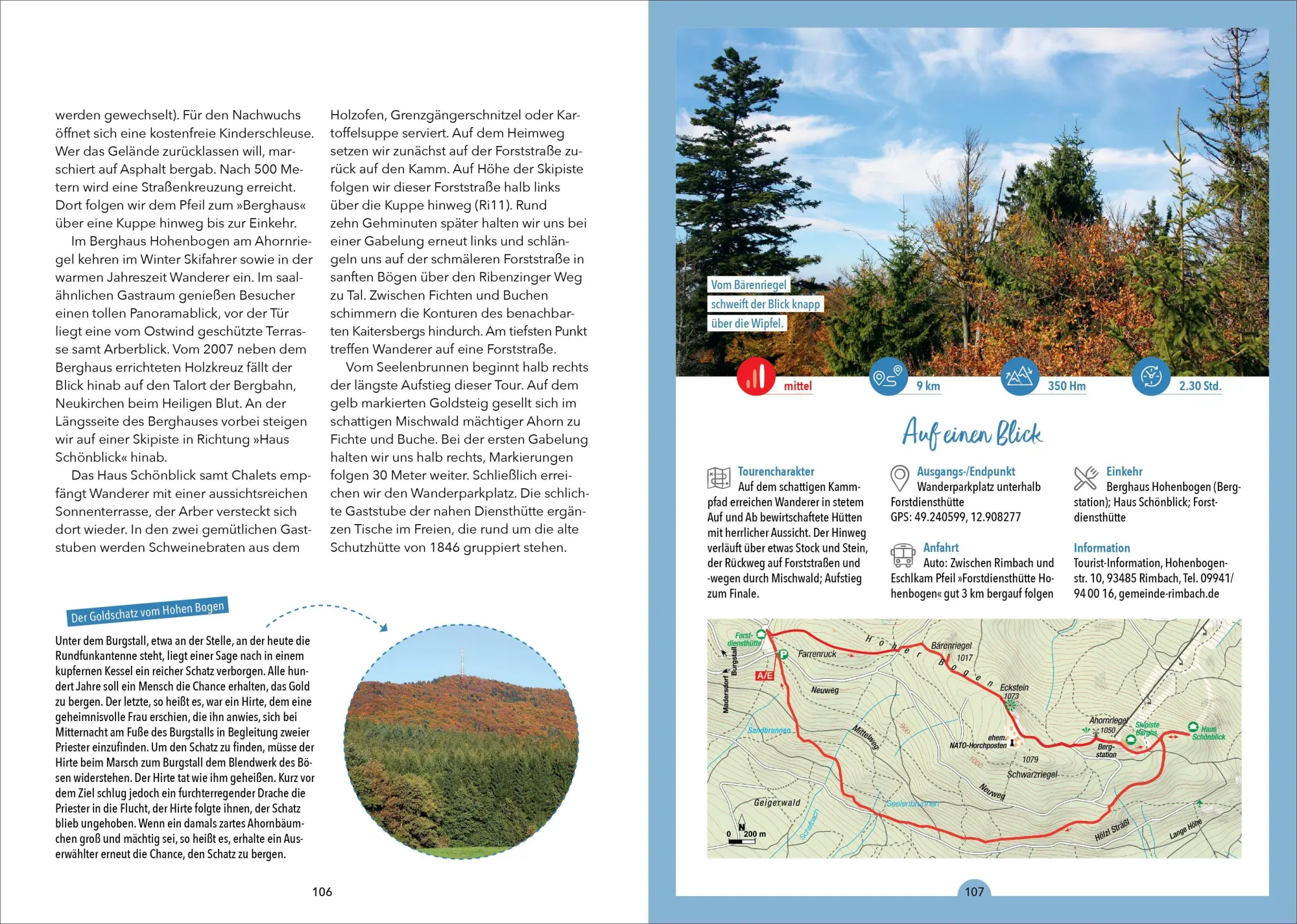 Bild: 9783987030048 | Wanderparadies Bayerischer Wald | Herwig Slezak (u. a.) | Taschenbuch