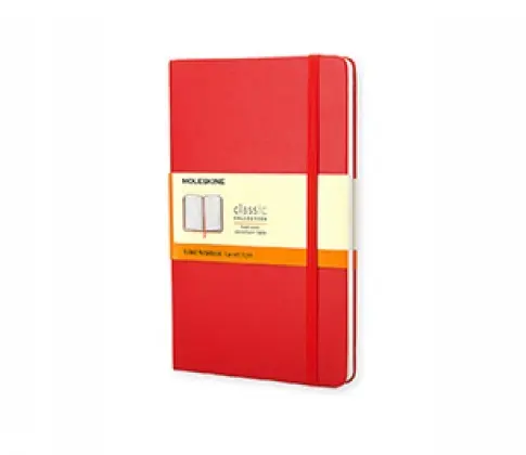 Cover: 9788862930048 | Moleskine Notizbuch, L/A5, Liniert, Hard Cover, Scharlachrot | 2008