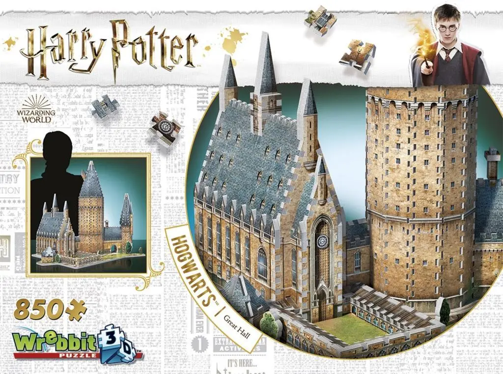 Bild: 665541020148 | Harry Potter Hogwarts Große Halle 3D-Puzzle 850 Teile | Spiel | 2016