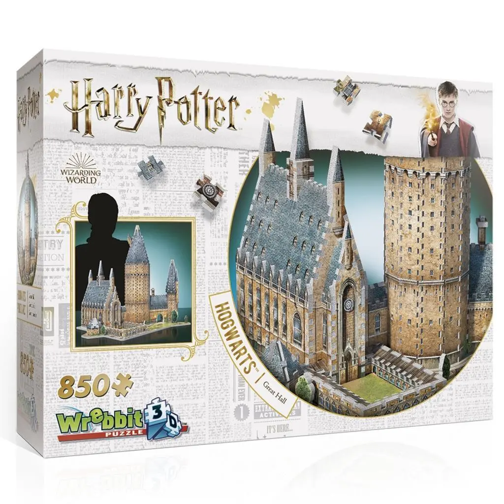 Bild: 665541020148 | Harry Potter Hogwarts Große Halle 3D-Puzzle 850 Teile | Spiel | 2016