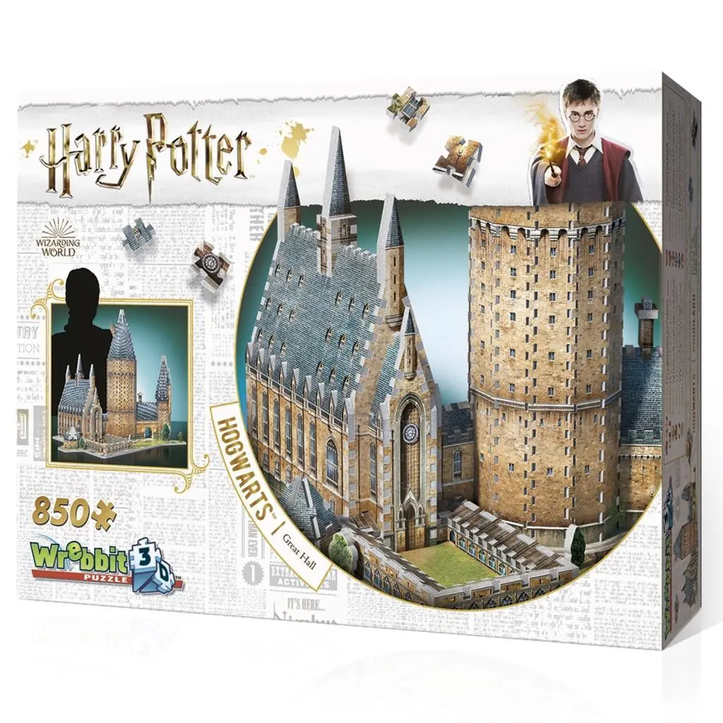 Bild: 665541020148 | Harry Potter Hogwarts Große Halle 3D-Puzzle 850 Teile | Spiel | 2016
