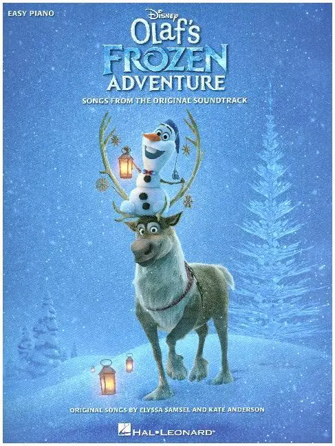 Cover: 888680720148 | Disney's Olaf's Frozen Adventure -For Piano- | Elyssa Samsel | Buch