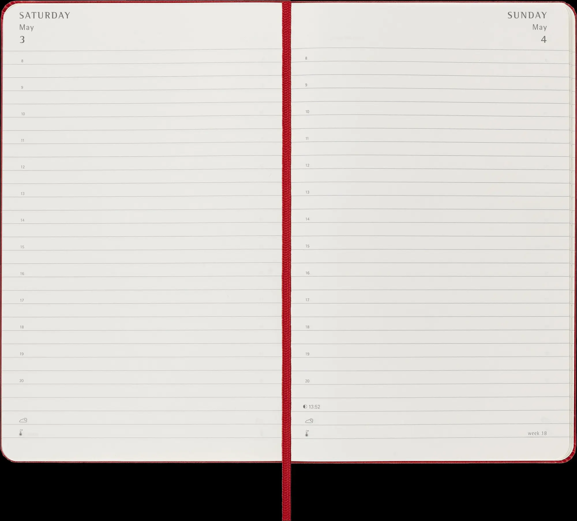 Bild: 8056999270148 | Moleskine 12 Monate Tageskalender 2025, Large/A5, 1 Tag = 1 Seite,...