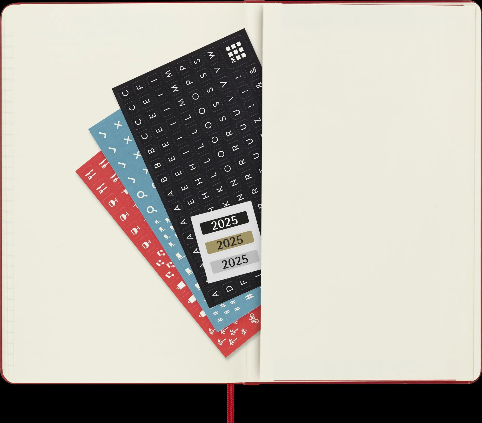 Bild: 8056999270148 | Moleskine 12 Monate Tageskalender 2025, Large/A5, 1 Tag = 1 Seite,...