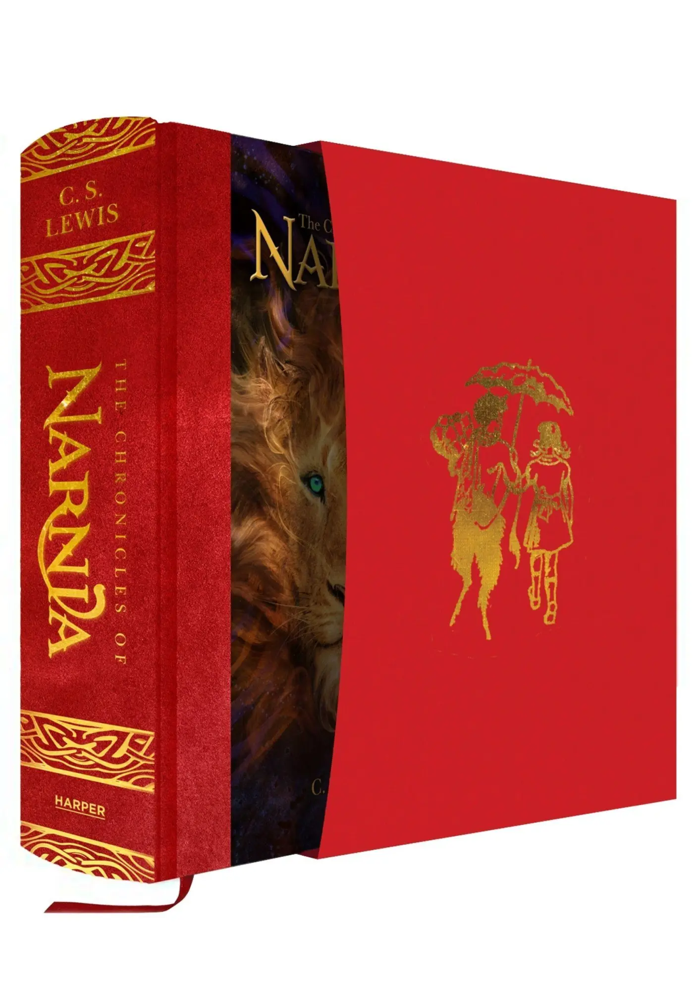 Cover: 9780063480148 | The Chronicles of Narnia 7-in-1 Deluxe Hardcover Slipcase | Lewis