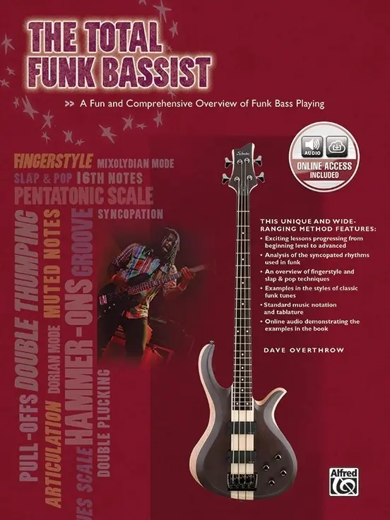 Cover: 9780739060148 | The Total Funk Bassist | David Overthrow | Taschenbuch | Buch + CD