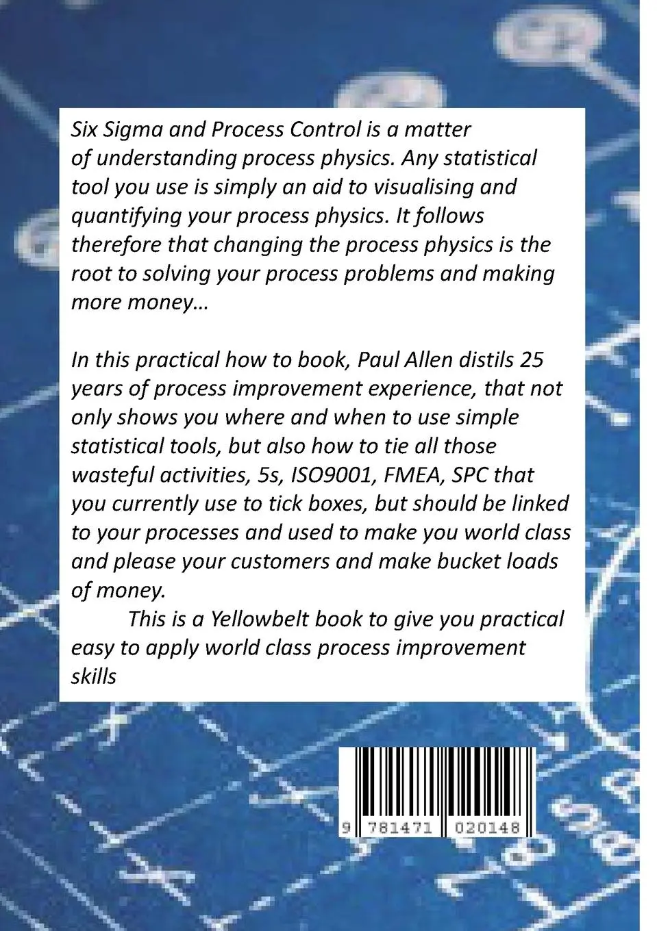 Rückseite: 9781471020148 | The Six Sigma Yellowbelt Handbook | Paul Allen | Taschenbuch | 2022