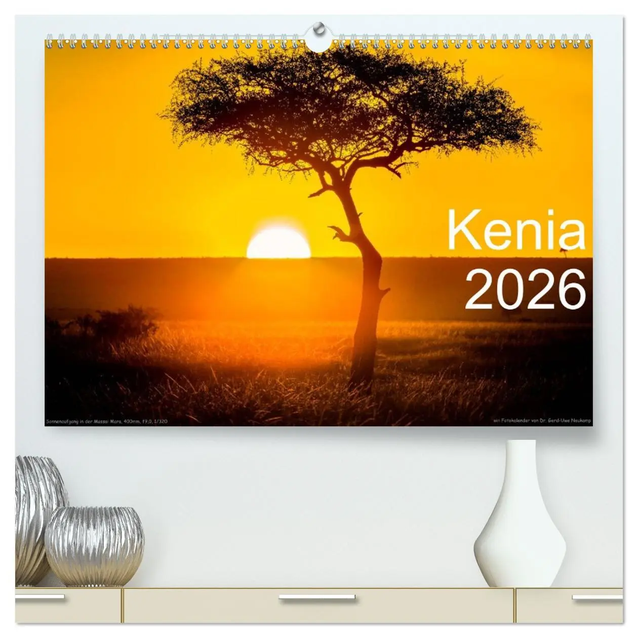 Cover: 9783516150148 | Kenia 2026 (hochwertiger Premium Wandkalender 2026 DIN A2 quer),...