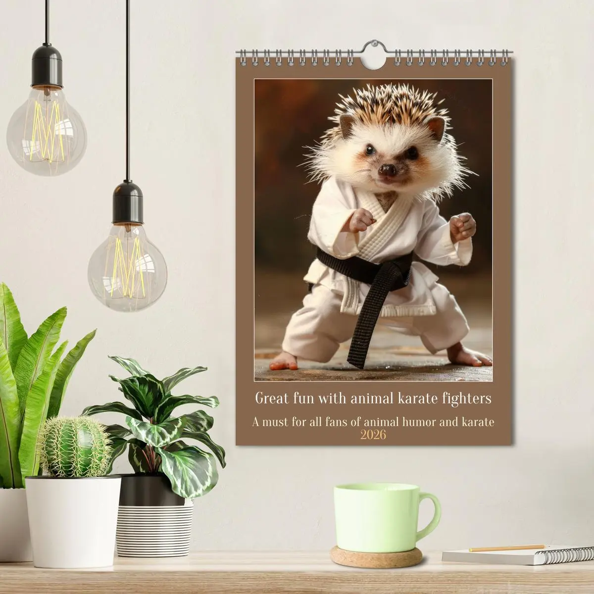 Bild: 9783516530148 | Great fun with animal karate fighters (Wall Calendar 2026 DIN A4...