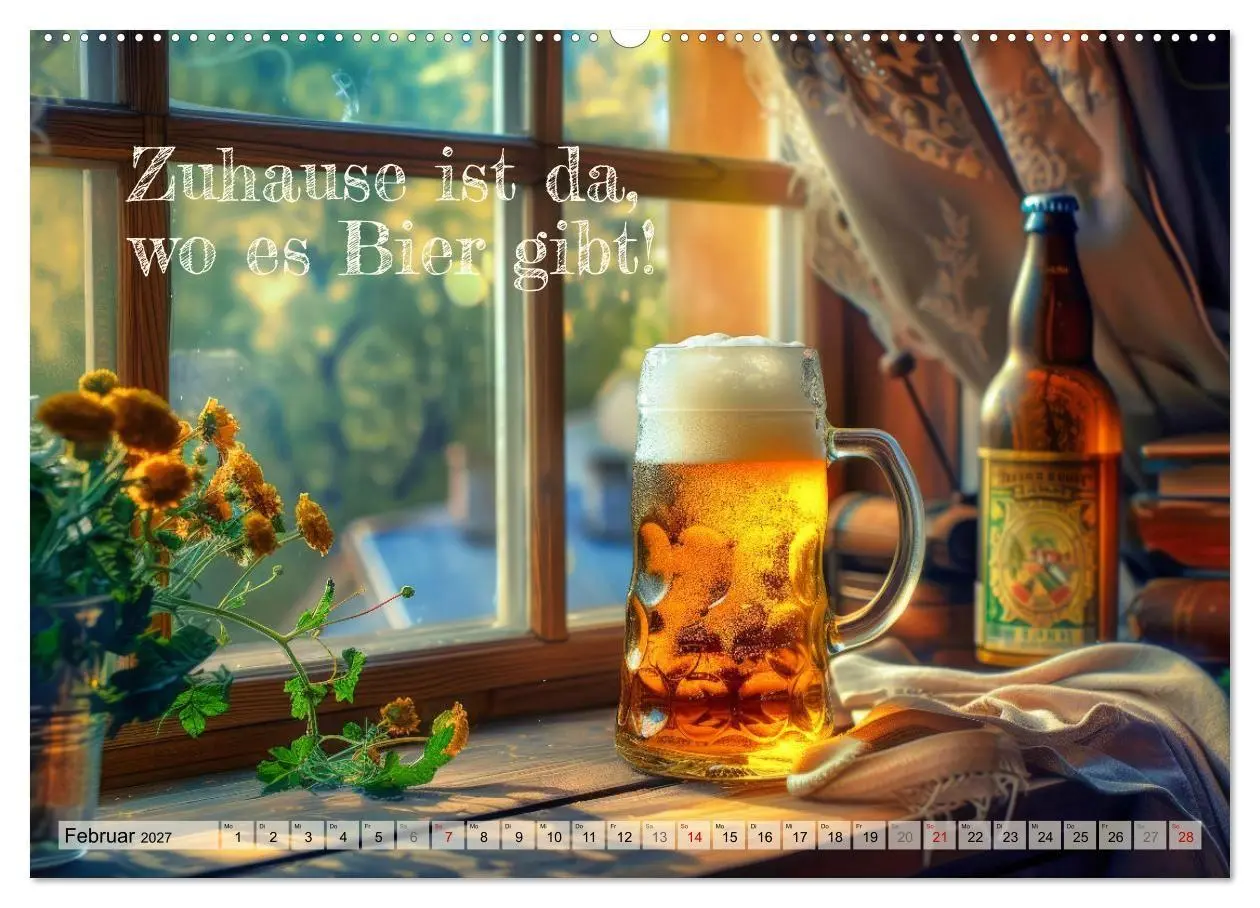 Bild: 9783569170148 | Ich brauch mehr Vitamin Bier (Wandkalender 2027 DIN A2 quer),...
