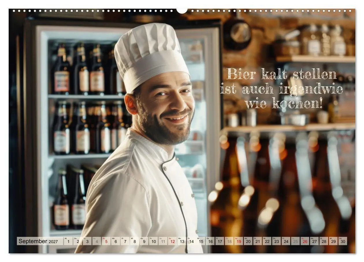 Bild: 9783569170148 | Ich brauch mehr Vitamin Bier (Wandkalender 2027 DIN A2 quer),...