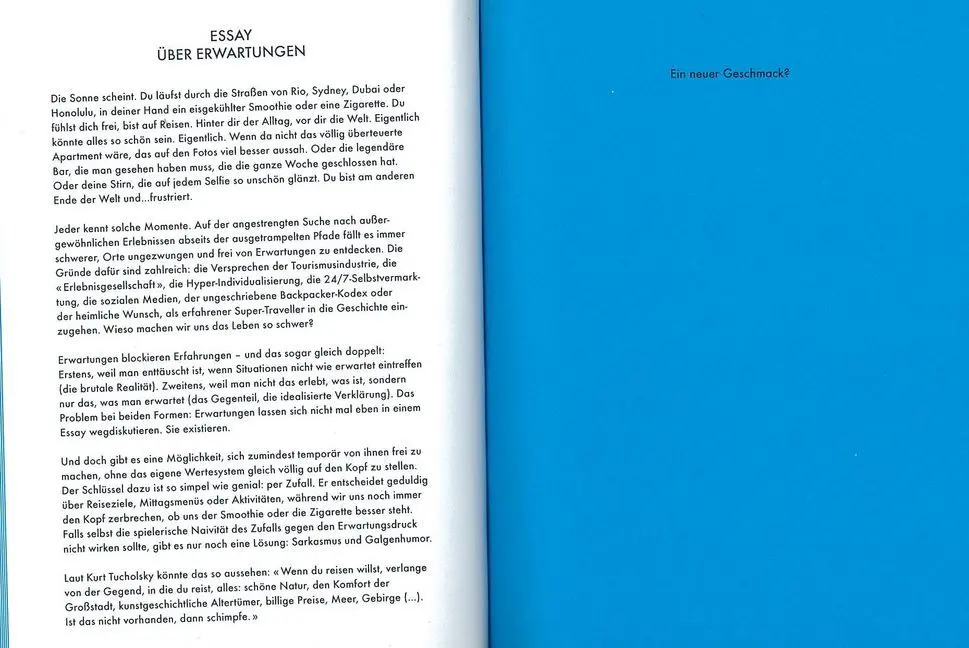 Bild: 9783952440148 | Reiseführer des Zufalls | DSCVR | Lena Grossmüller | Taschenbuch