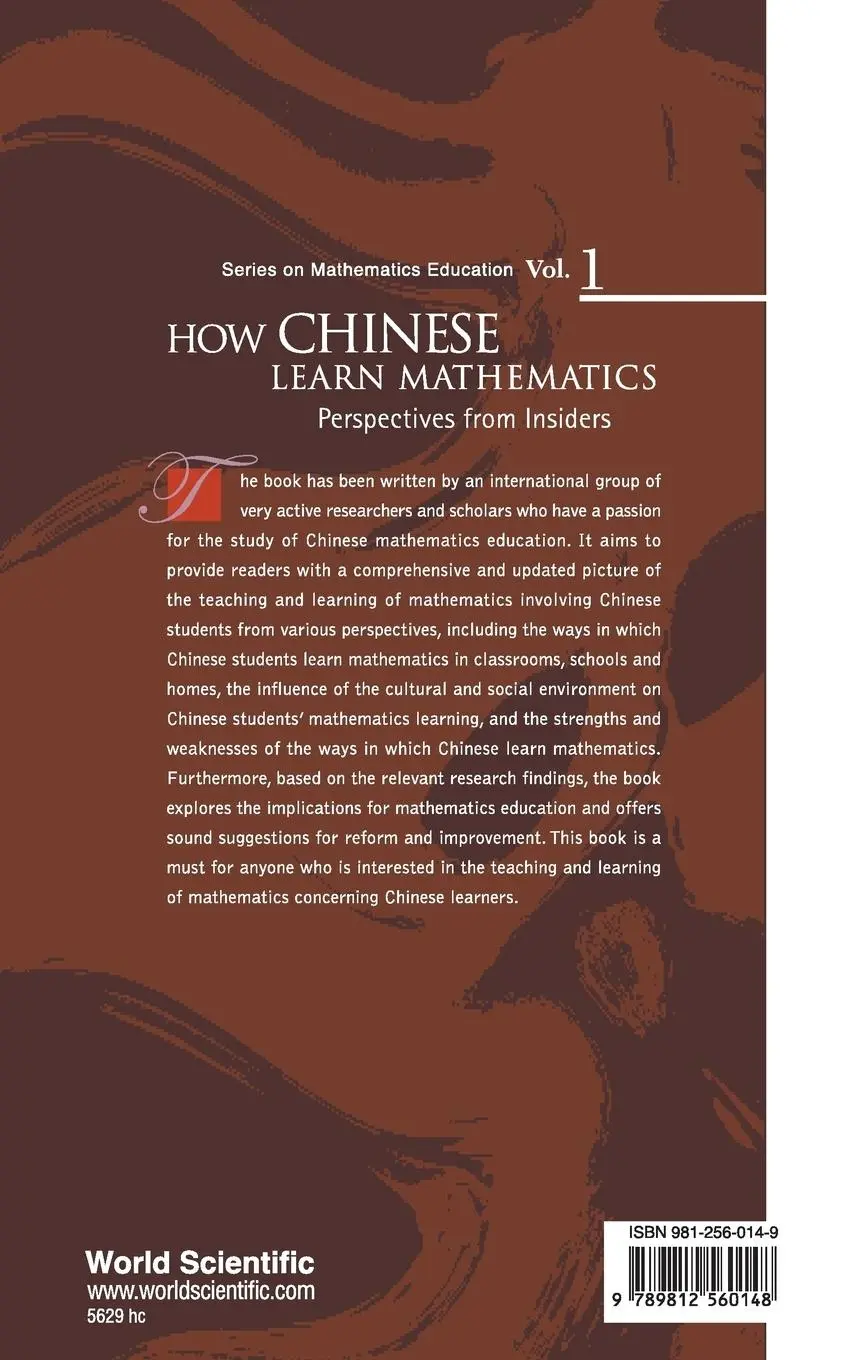 Rückseite: 9789812560148 | HOW CHINESE LEARN MATHEMATICS (V1) | Wong Ngai-Ying Et Al Fan Lianghuo