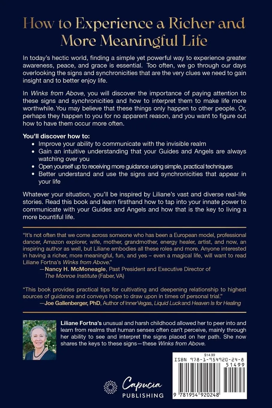 Rückseite: 9781954920248 | Winks from Above | Liliane Fortna | Taschenbuch | Englisch | 2022