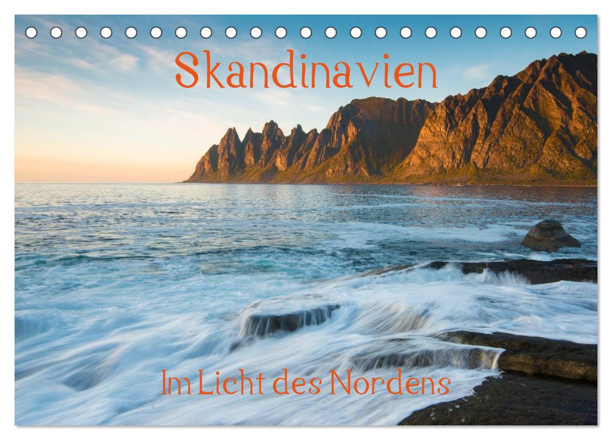 Cover: 9783435580248 | Skandinavien - Im Licht des Nordens (Tischkalender 2025 DIN A5...