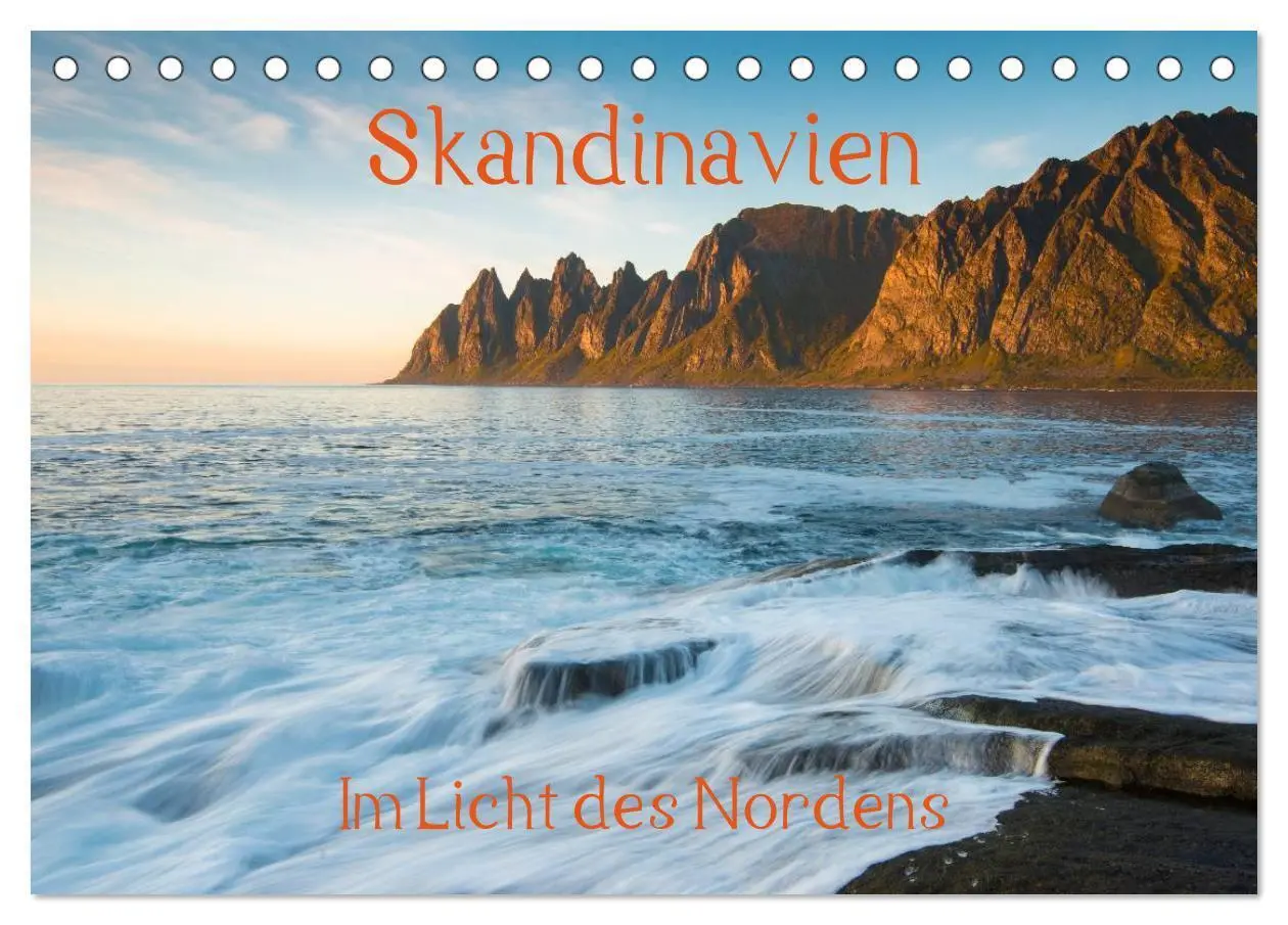 Cover: 9783435580248 | Skandinavien - Im Licht des Nordens (Tischkalender 2025 DIN A5...