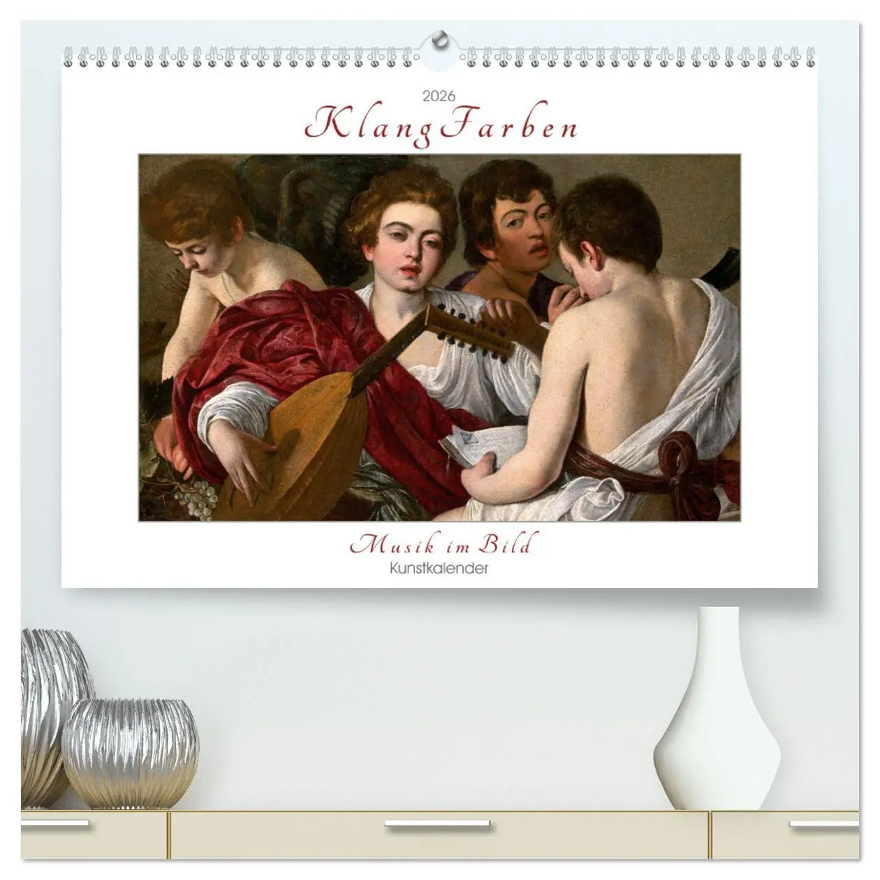Cover: 9783457290248 | KlangFarben - Musik im Bild Kunstkalender (hochwertiger Premium...