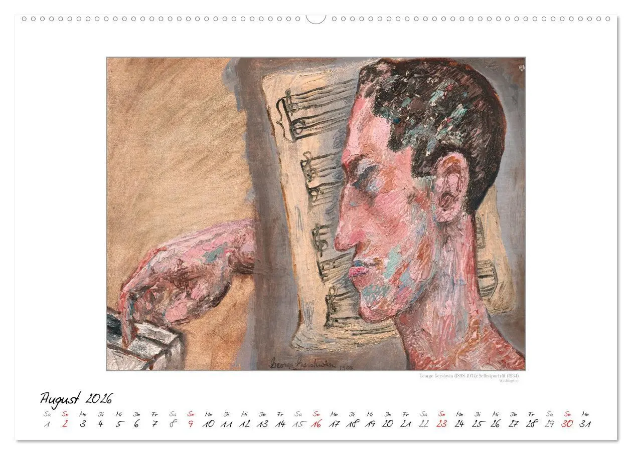 Bild: 9783457290248 | KlangFarben - Musik im Bild Kunstkalender (hochwertiger Premium...