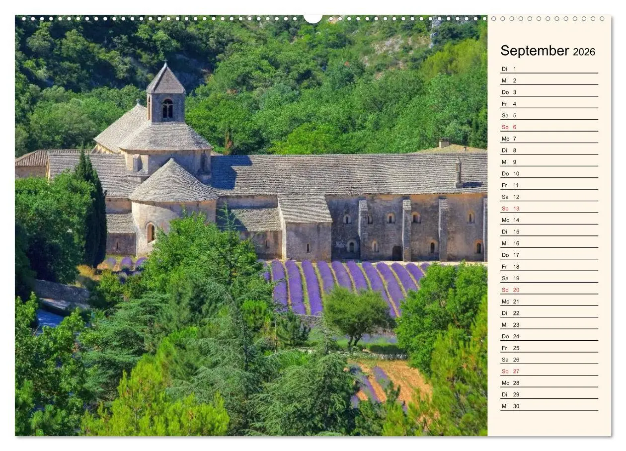 Bild: 9783457980248 | Verzaubernde Provence (Wandkalender 2026 DIN A2 quer), CALVENDO...