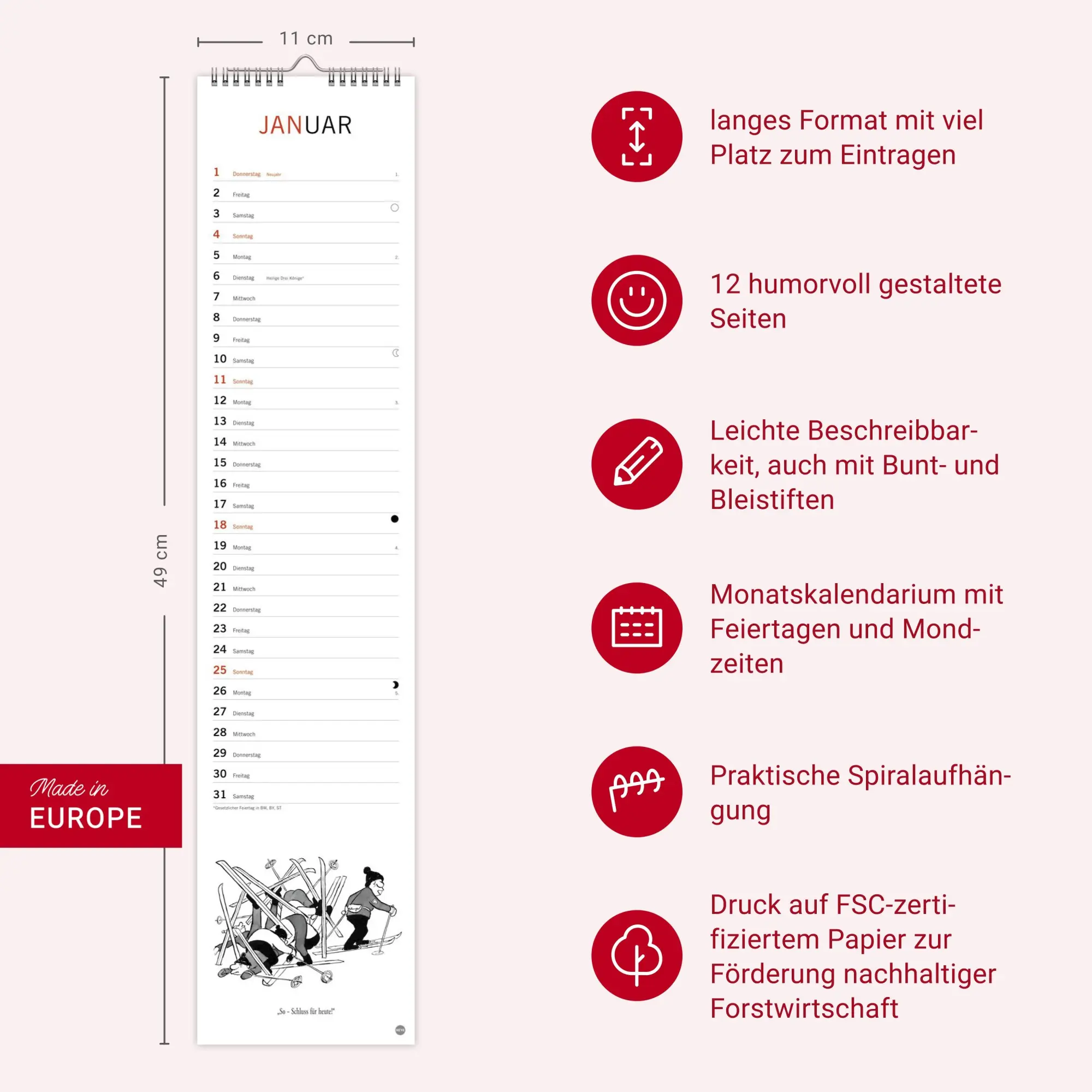 Bild: 9783756410248 | Loriot Planer 2026 | Loriot | Kalender | Loriot Kalender Heye | 13 S.