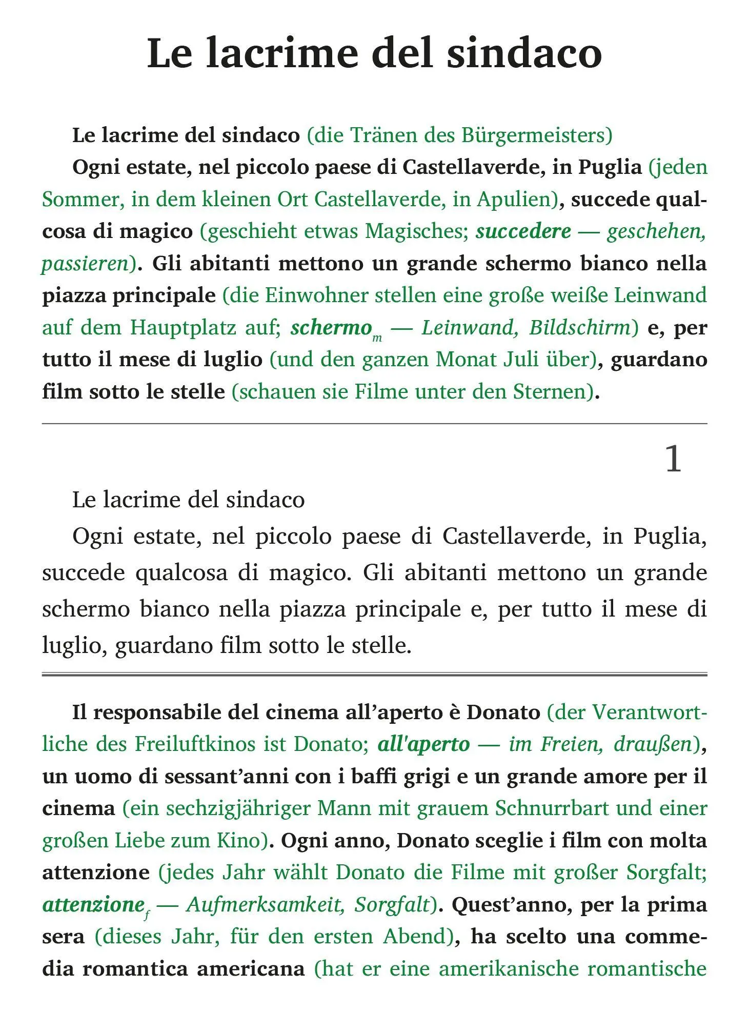 Bild: 9783991970248 | Il cinema sotto le stelle - Italienisch lernen mit lustigen...