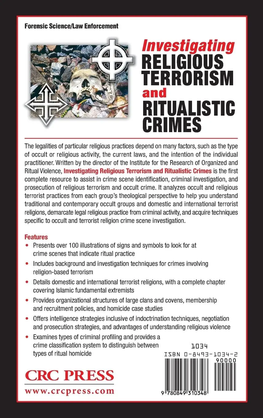 Rückseite: 9780849310348 | Investigating Religious Terrorism and Ritualistic Crimes | Perlmutter