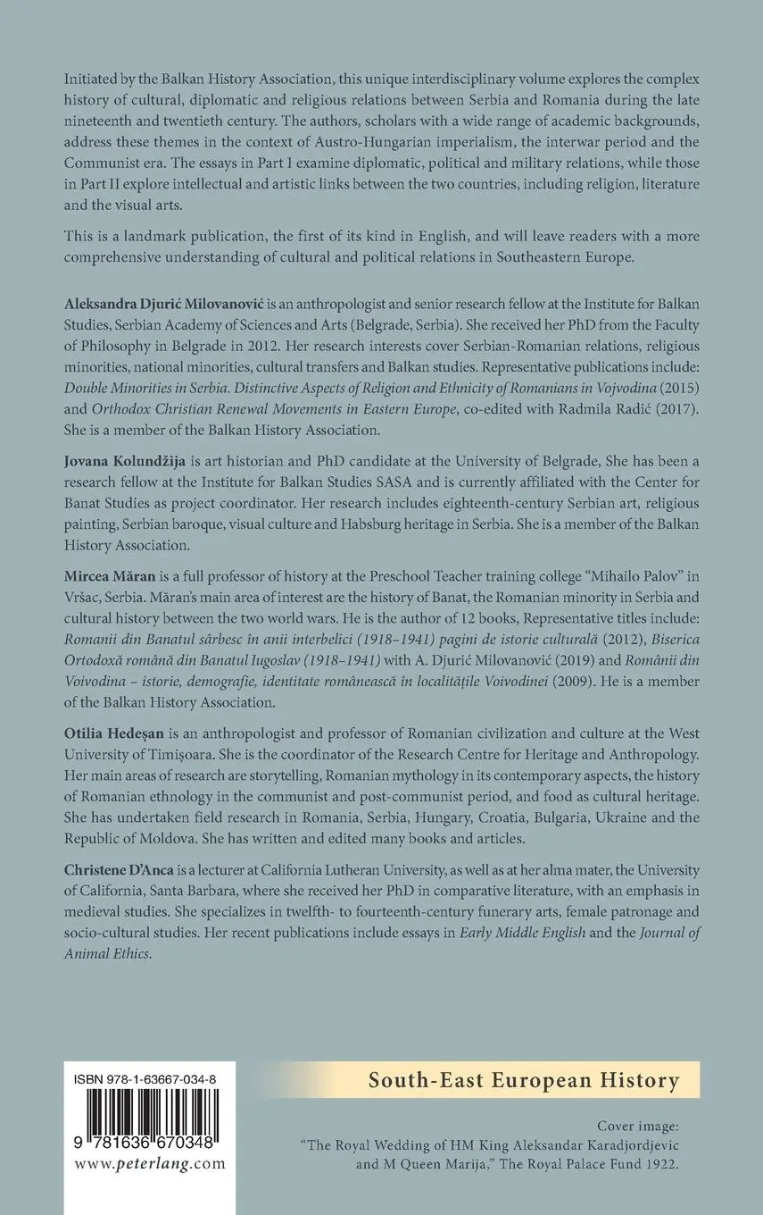 Rückseite: 9781636670348 | New Cultural and Political Perspectives on Serbian-Romanian Relations